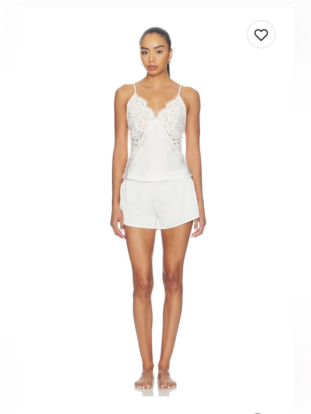 REVOLVE homebodii Peyton Lace Cami Set Size L NWT bridal getting ready